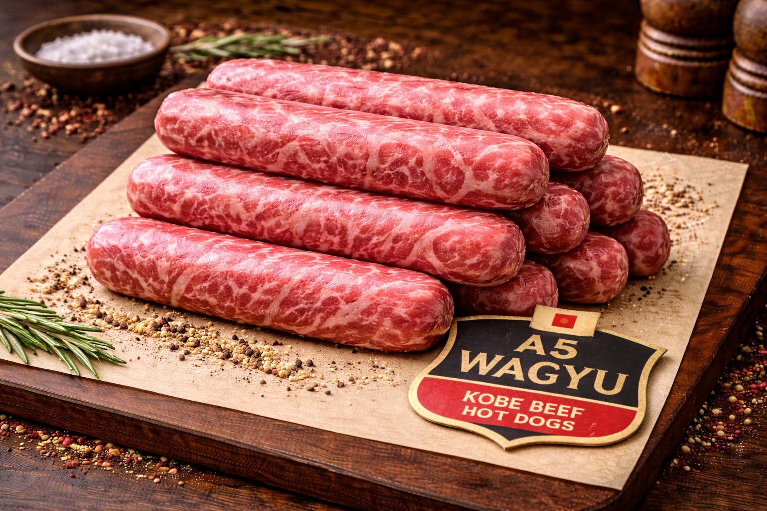 Wagyu (Kobe) Hot Dogs