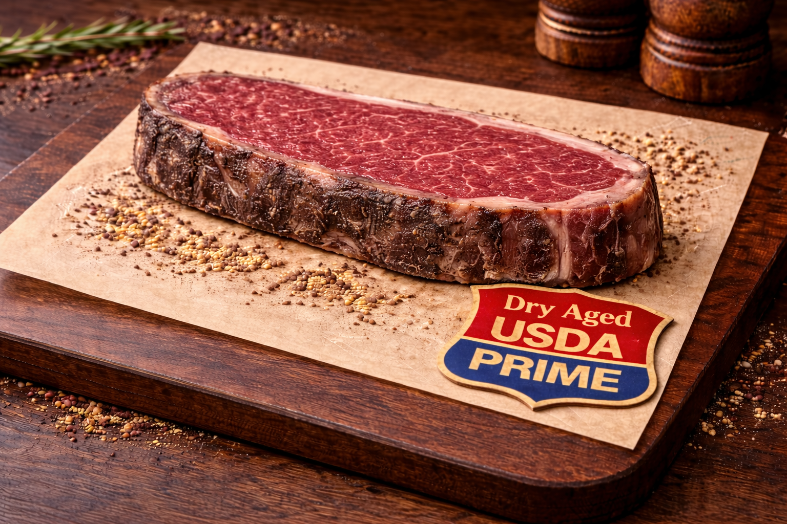 Dry Aged USDA Prime New York Strip