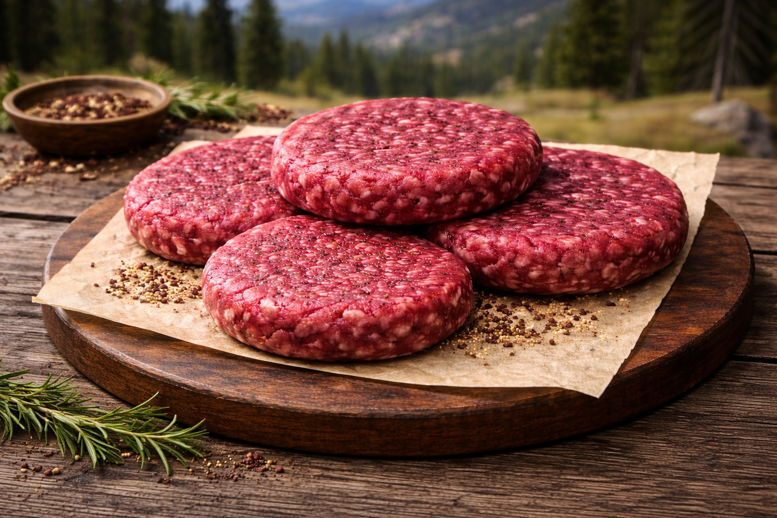 Elk Burgers