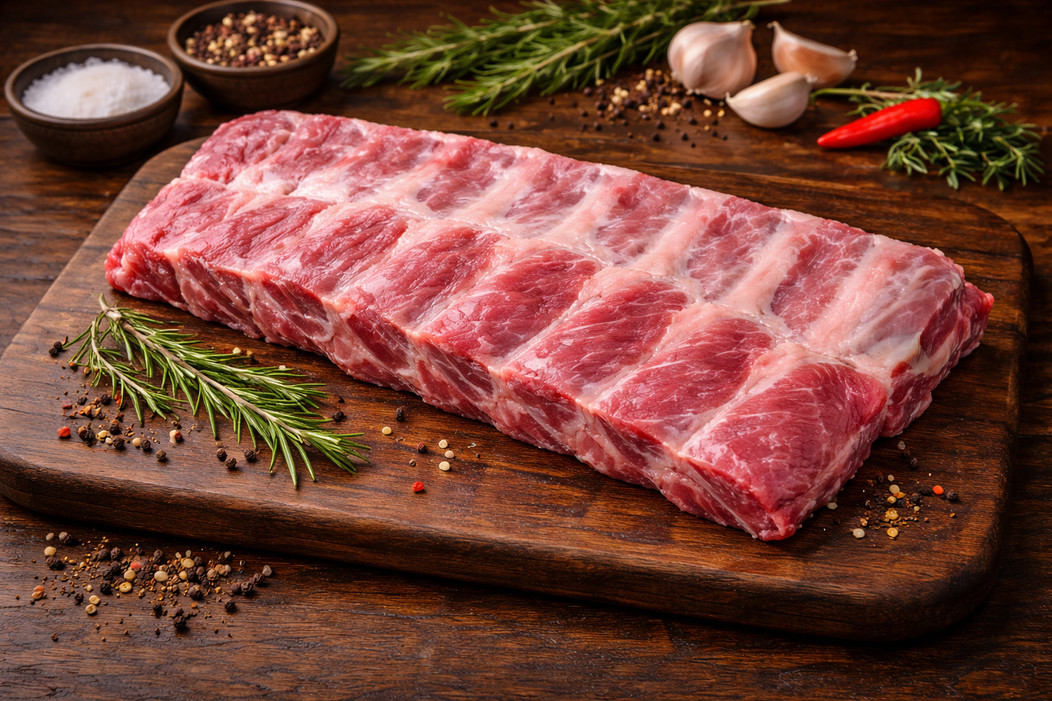 Wild Boar Baby Back Ribs