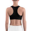 Meatman Women's Sports Bra Black - Image 7