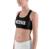 Meatman Women's Sports Bra Black - Image 5