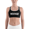 Meatman Women's Sports Bra Black