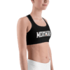 Meatman Women's Sports Bra Black - Image 6